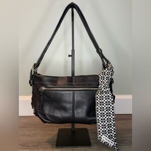 Coach Soft Milled Leather Convertible Hobo with Coach Bag Scarf